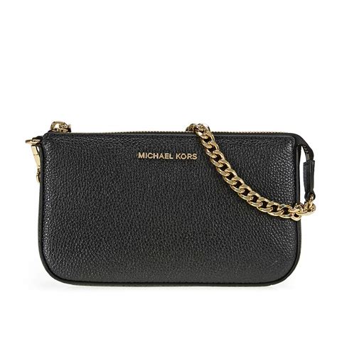 michael kors chain clutch|Michael Kors women's black clutch.